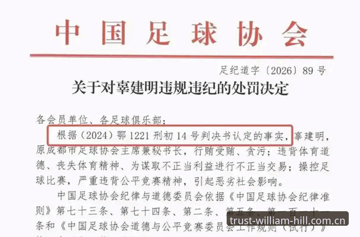 中国足协第三批禁足名单公布,足球反腐风暴如何影响体育博彩生态?